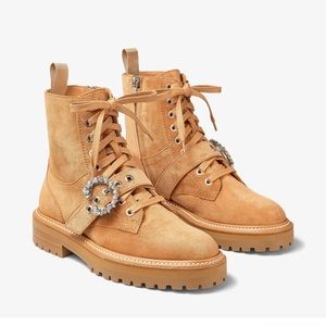 Jimmy choo brown booties size 36 BRAND NEW